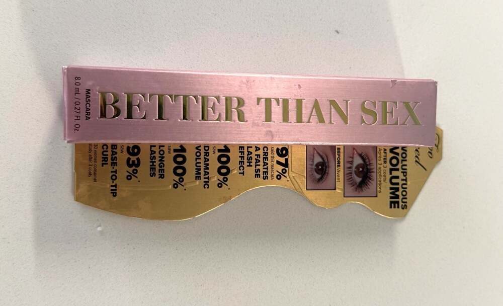 NEW!! Too Faced Better Than Sex Mascara 8.0 mL / 0.27 Fl. Oz.
